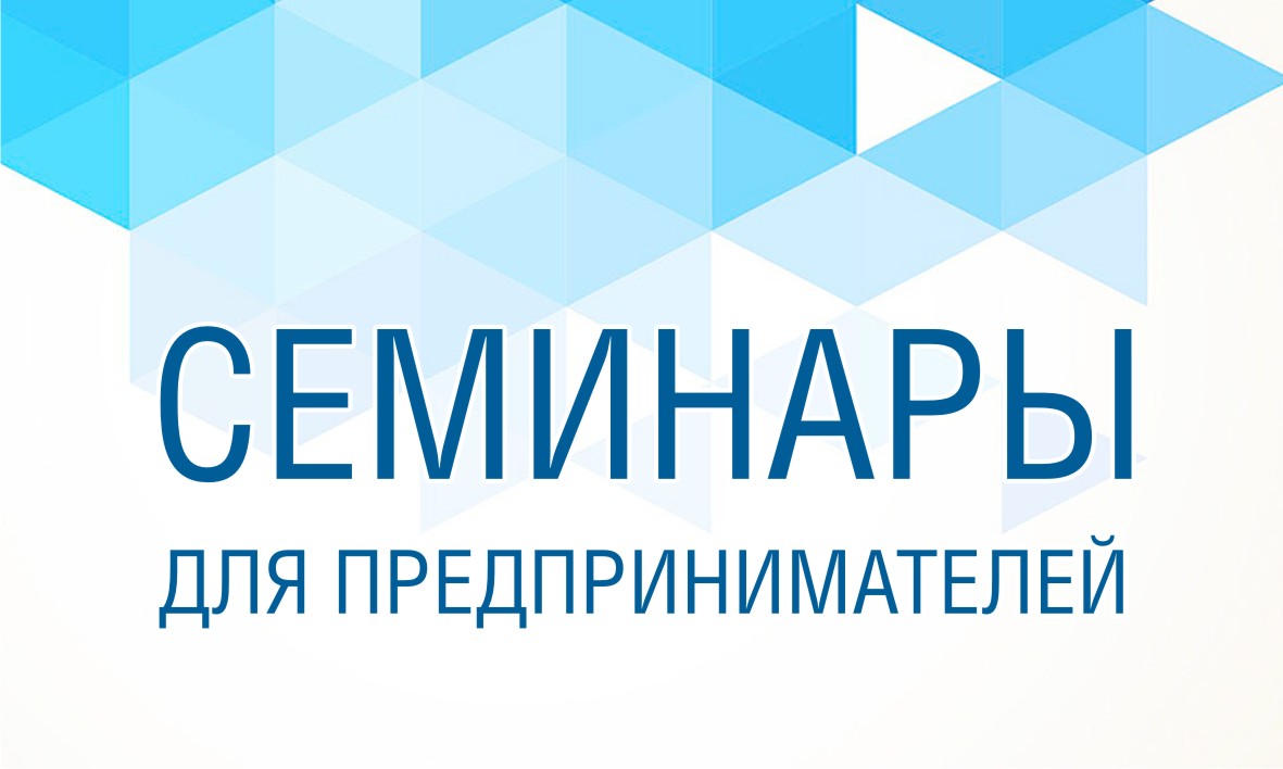 Проведение обучающего семинара для субъектов малого и среднего предпринимательства и самозанятых граждан.